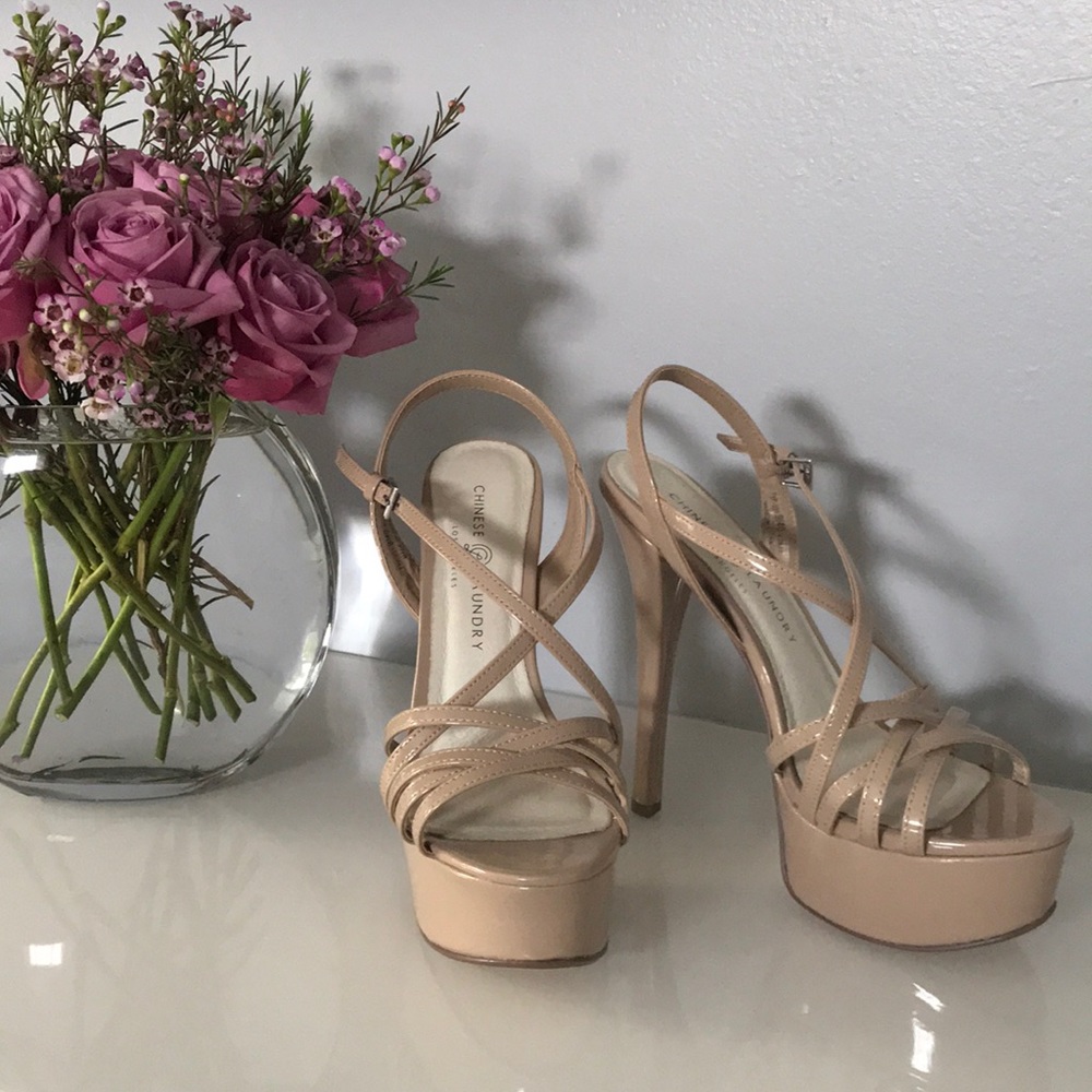 Chinese Laundry Teaser Platform Sandal sz9